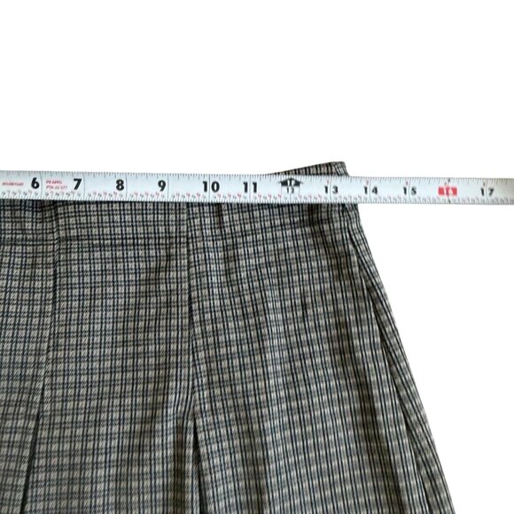 MAX STUDIO Brown Pleated Stretch Holiday Skirt Size Small NEW NWT - Picture 9 of 11